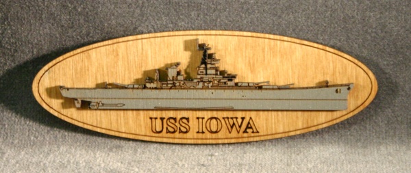 USS Iowa Magnet